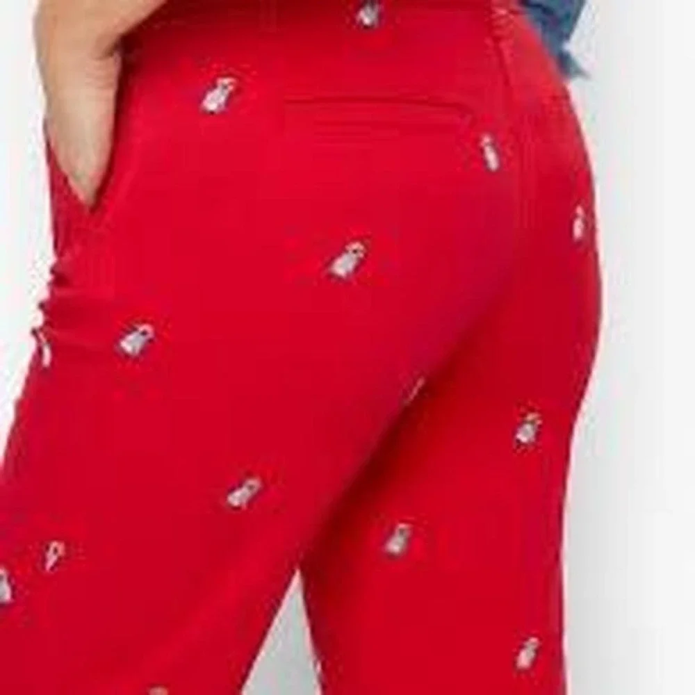 Talbots frenchie Red chino trousers. Size: 16